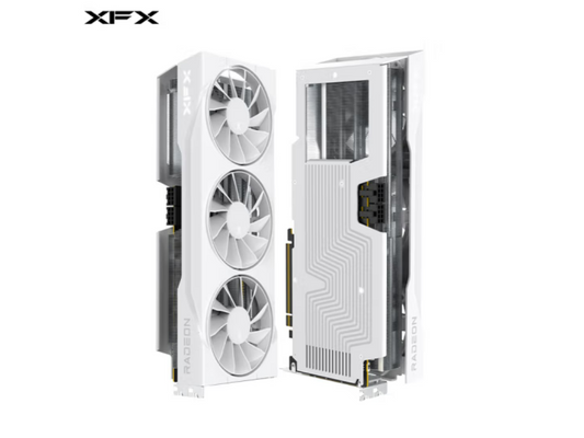 XFX AMD Radeon RX 9070 XT Swift White Triple Fan-New and original